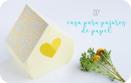 DIY: Casa de papel para pajaros