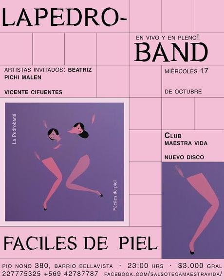 Pedro Villagra y La Pedroband, lanzan nuevo album en vivo, en Maestra Vida