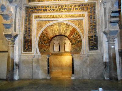 Mirhab en la Mezquita de Córdoba