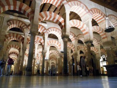 Interior de la Mezquita de Córdoba