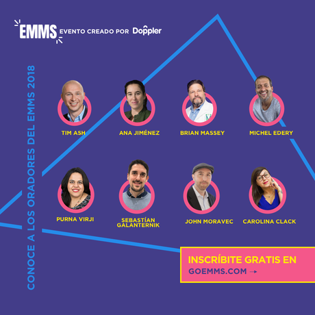 EMMS 2018: El evento online que reúne a los máximos referentes del Marketing Digital EMMS 2018: El evento online que reúne a los máximos referentes del Marketing Digital