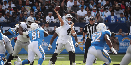 Análisis de video NFL 2018: Los problemas de Derek Carr
