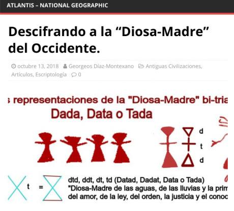 Descifrando a la “Diosa-Madre” del Occidente.