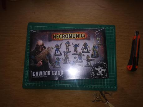 Foto-unbox de la caja de los Cawdor de Necromunda Foto-unbox de la caja de los Cawdor de Necromunda