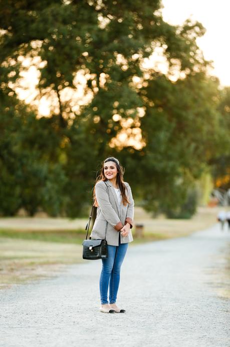 Plaid blazer (OOTD)