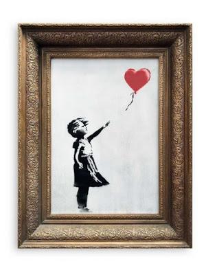 El cuadro de Banksy, autodestruido en una subasta, se revalora.