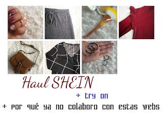 Compra SHEIN + Try ON + Porqué ya no colaboro con webs chinas