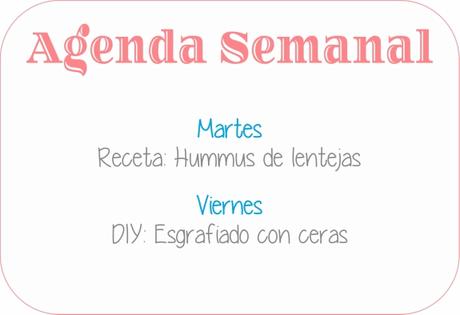 Agenda Semanal 15/10 - 21/10