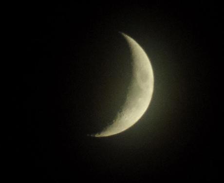 La Luna, en verde. ¿Y eso por qué?