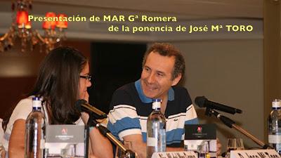 Presentación de Mar G. Romera de la Conferencia de José María Toro. II Encuentro Apfrato.