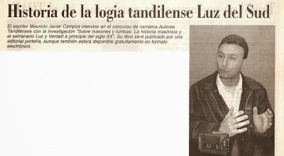 Historia de la Logia tandilense Luz del Sud