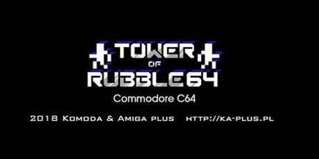 Disponible para descarga Tower of Rubble 64, un nuevo arcade para C64