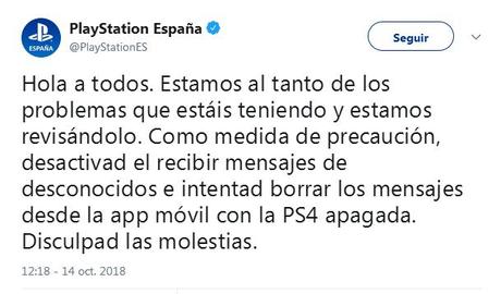 Las PlayStation 4 están recibiendo un mensaje que inhabilita la consola temporalmente Las PlayStation 4 están recibiendo un mensaje que inhabilita la consola temporalmente