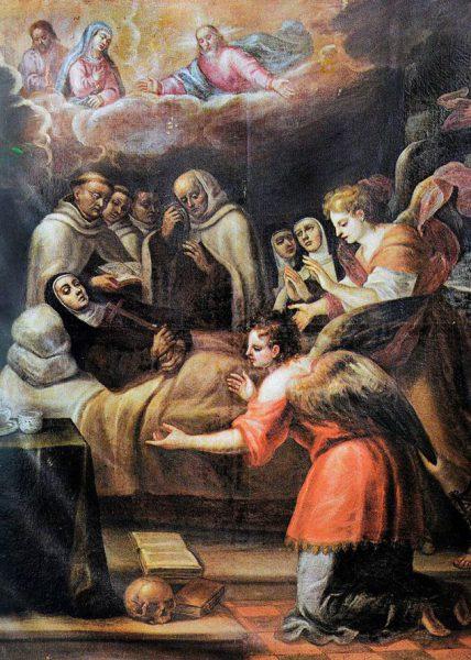 Muerte y glorificación de santa Teresa