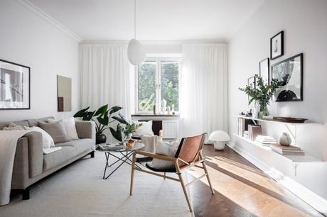 Suelo negro en la cocina