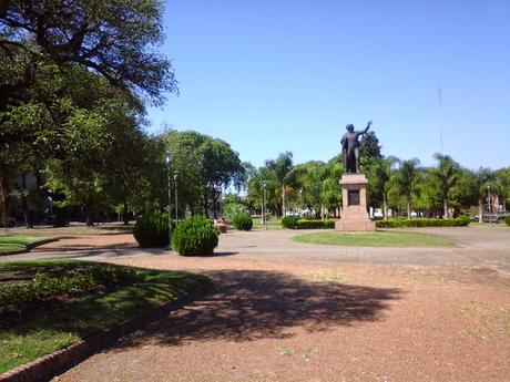 Una plaza uruguaya