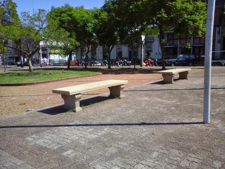 Una plaza uruguaya