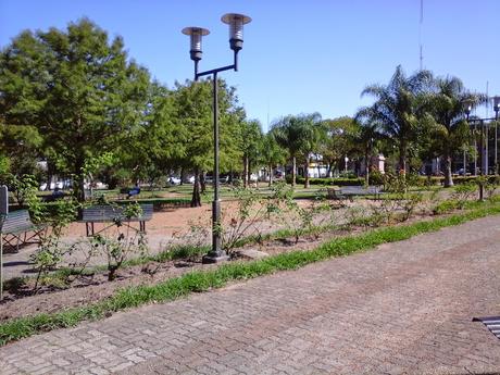 Una plaza uruguaya