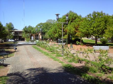 Una plaza uruguaya