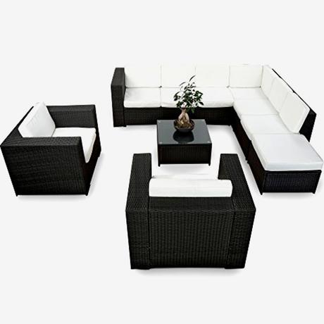 Polyrattan Lounge Set Günstig Ebenbild Das Sieht Verwunderlich