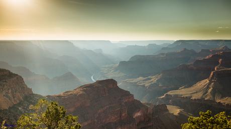 Panorámica de Mohave Point. Gran Cañón del Colorado.