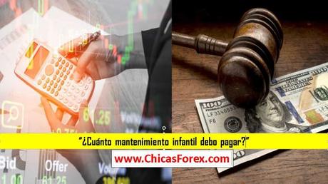 ¿Cuánto mantenimiento infantil debo pagar?