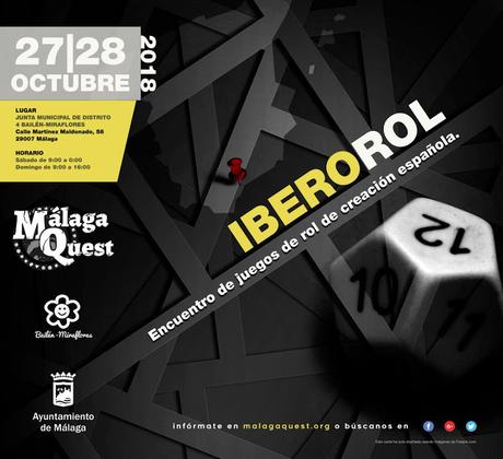 II Jornadas de juegos de rol de creación española de Málaga Quest