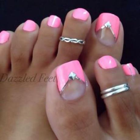 Decoracion de uñas para pies, los mejores diseños en Tendencia uñas de pies con accesorios