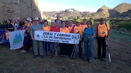 El club Señal y Camino en la 45º Marcha Nacional de Montañeros Veteranos y XI Encuentro Andaluz del veterano en Mojacar