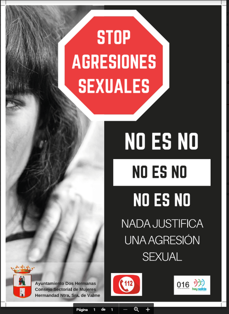 Campaña “Stop agresiones sexuales” en la Romería de Valme