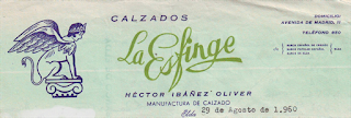 13.- Logos y marcas de calzado eldense: Vicente Esteve Pérez (Centauro); Héctor Ibáñez Oliver (La Esfinge) y Vicente Bonete Vera (Navalón).