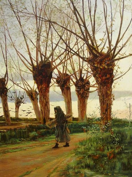 La imagen puede contener: personas de pie, planta, Ã¡rbol, cielo y exterior