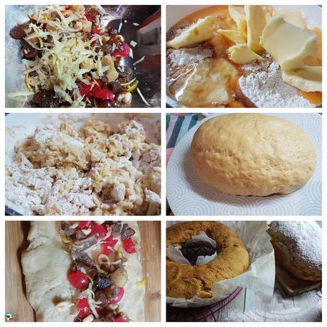 Stollen de frutas Stollen de frutas