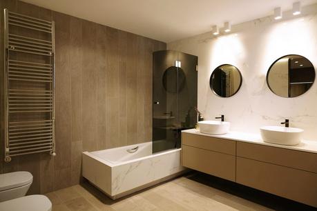 Empolvados y Madera para una Vivienda muy Personal