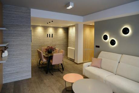 Empolvados y Madera para una Vivienda muy Personal