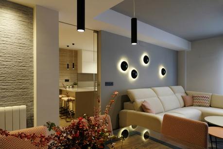 Empolvados y Madera para una Vivienda muy Personal