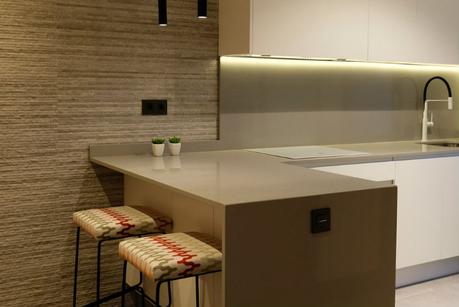 Empolvados y Madera para una Vivienda muy Personal