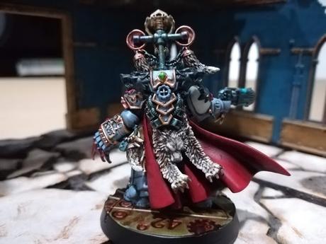 Capitán Primaris de los Lobos Espaciales para KT por Jaime de LUF