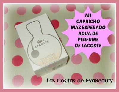 Mi capricho más esperado... Agua de perfume LACOSTE