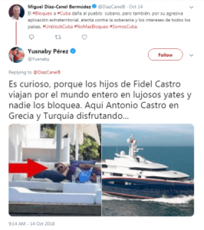 Díaz-Canel pide fin del “bloqueo” en Twitter y los usuarios estallan en su contra