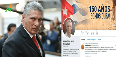 Díaz-Canel pide fin del “bloqueo” en Twitter y los usuarios estallan en su contra