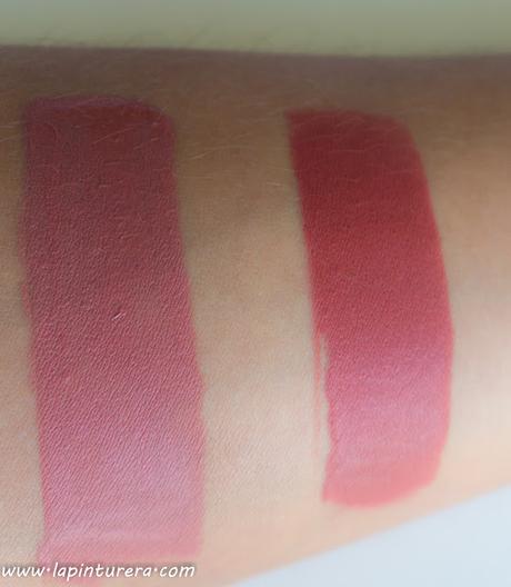 labiales supermatte swatches