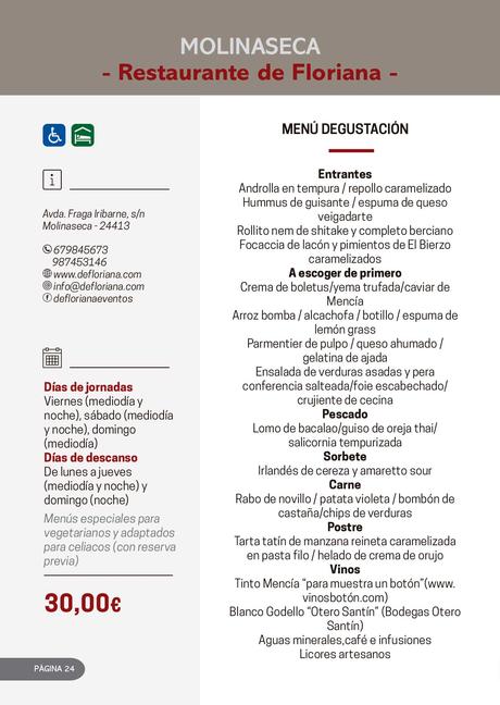 de las Jornadas Gastronómicas del Bierzo llegan a su 34 edición