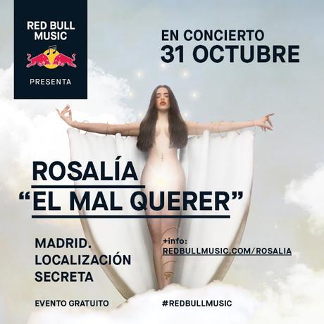 Concierto gratuito y secreto de Rosalía el 31 de octubre en Madrid