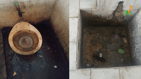 Denuncian la crítica situación en la que se encuentran los baños de la Universidad de Camagüey