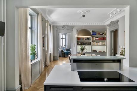 Como decorar un salon irregular.