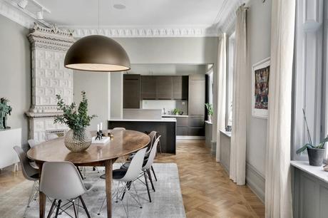 Como decorar un salon irregular.