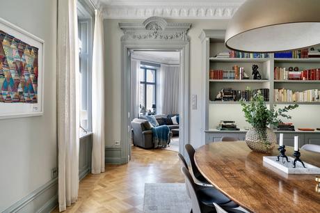 Como decorar un salon irregular.