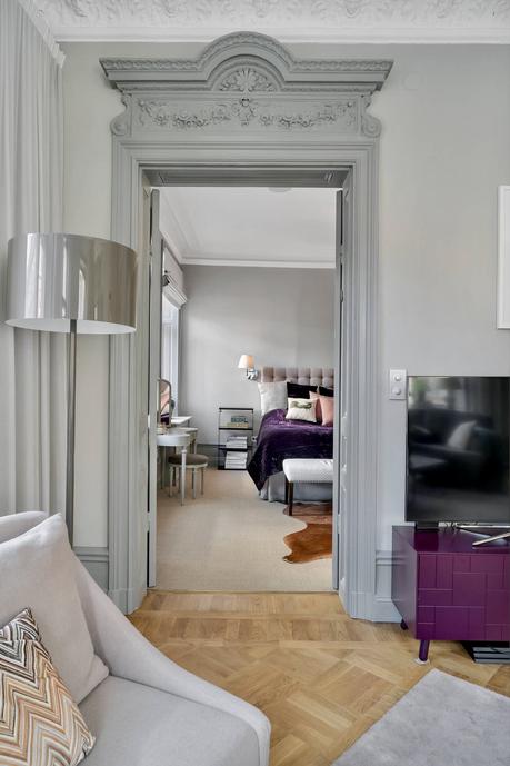 Como decorar un salon irregular.