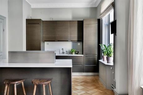 Como decorar un salon irregular.